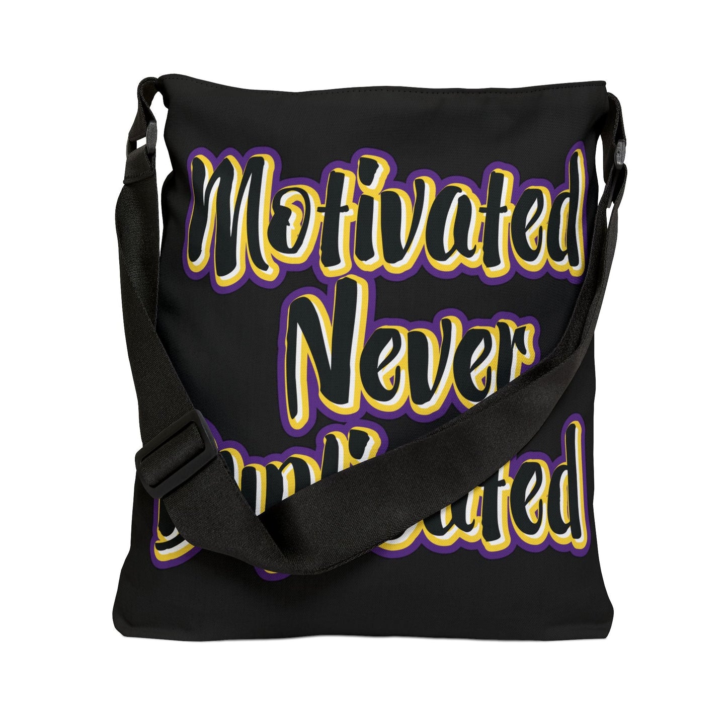 Motivated Never Duplicated Adjustable Tote Bag - jets - dreams