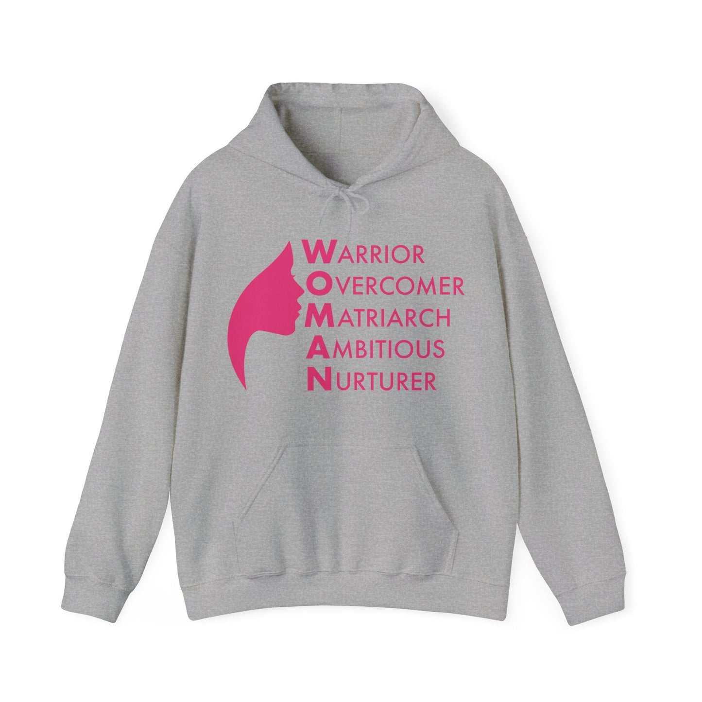Pink Warrior Never Give Up Hoodie - jets - dreams