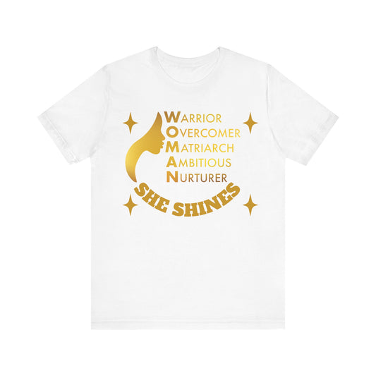 She Shines: Urban Woman T-Shirt