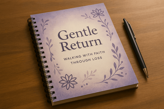 A Gentle Return: Grief Journal (Hard Copy Edition) - jets - dreams