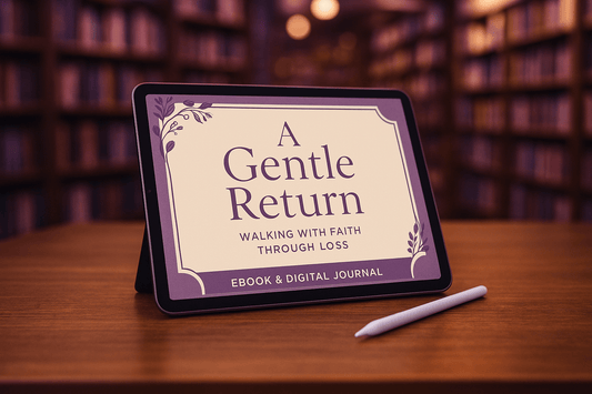 Digital bundle: The Gentle Return Journal And eBook - jets - dreams