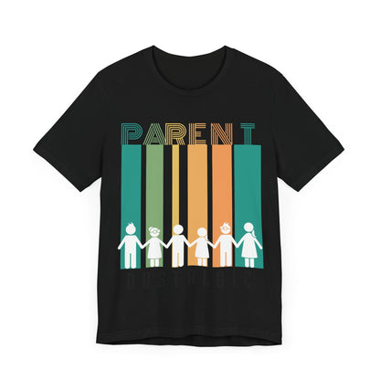 Parent Unisex Tee with Front and Back Design - jets - dreams