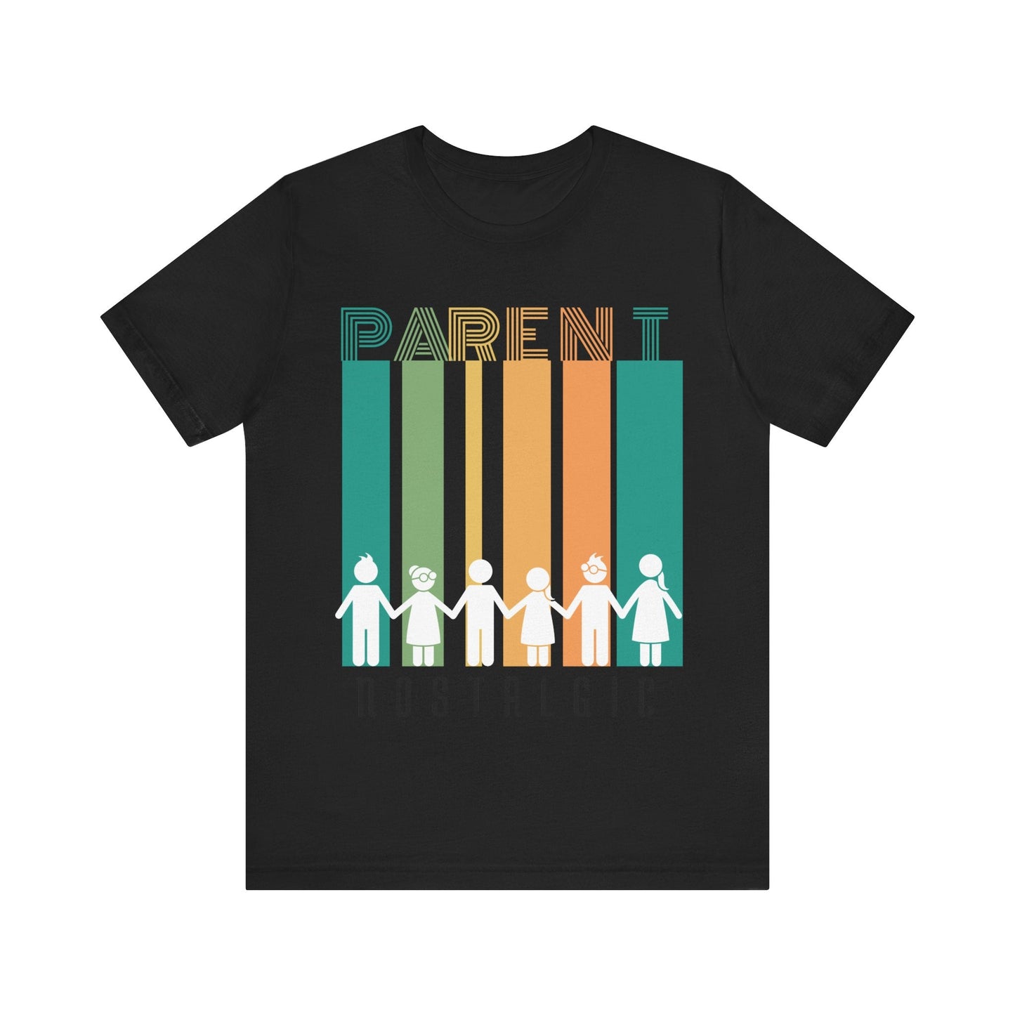 Parent Unisex Tee with Front and Back Design - jets - dreams