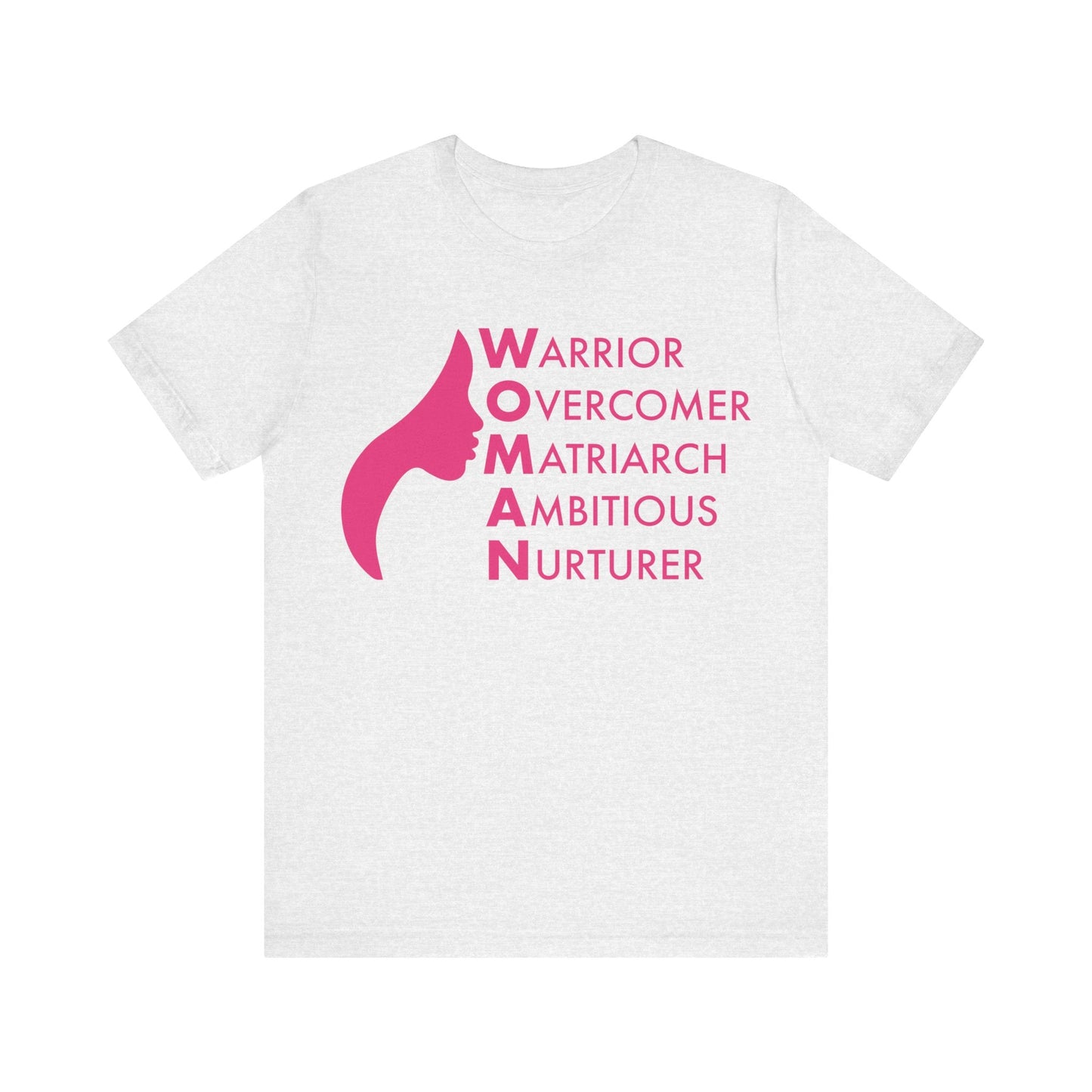 Pink Face Affirmation Tee - jets - dreams