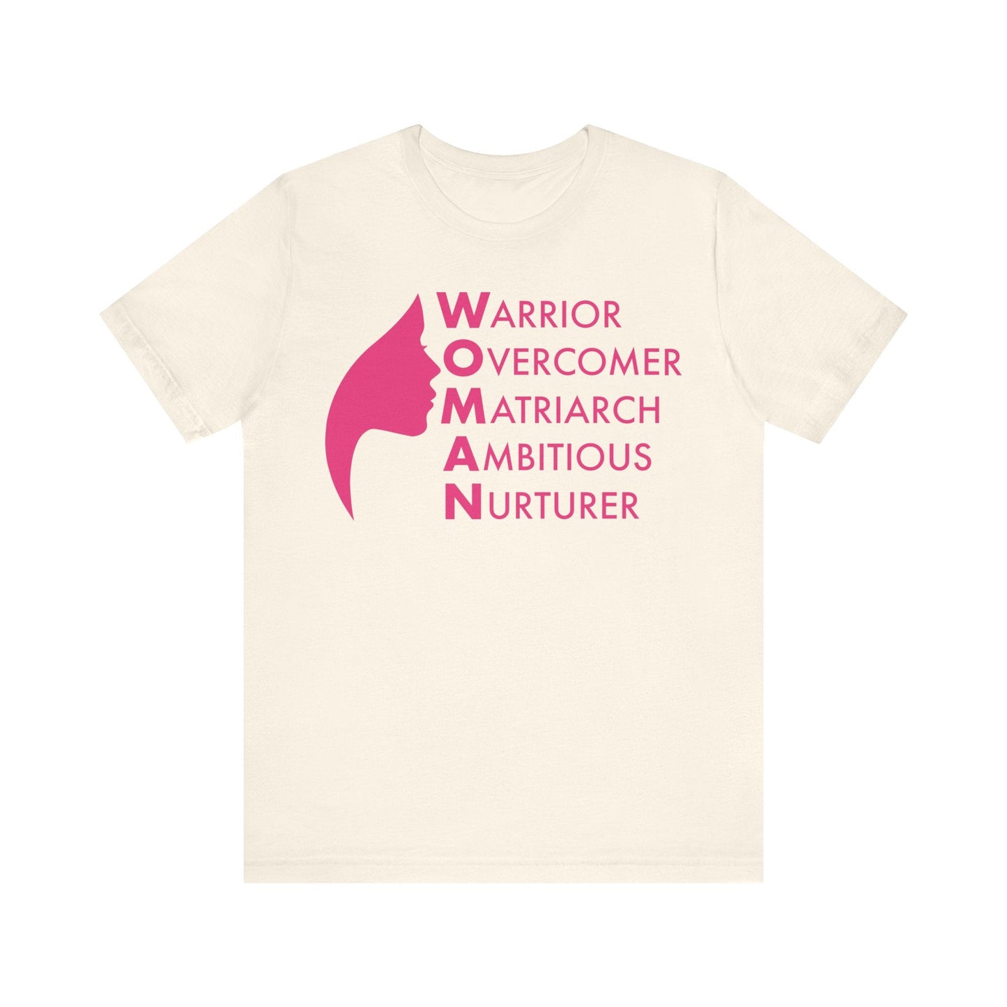 Pink Face Affirmation Tee - jets - dreams