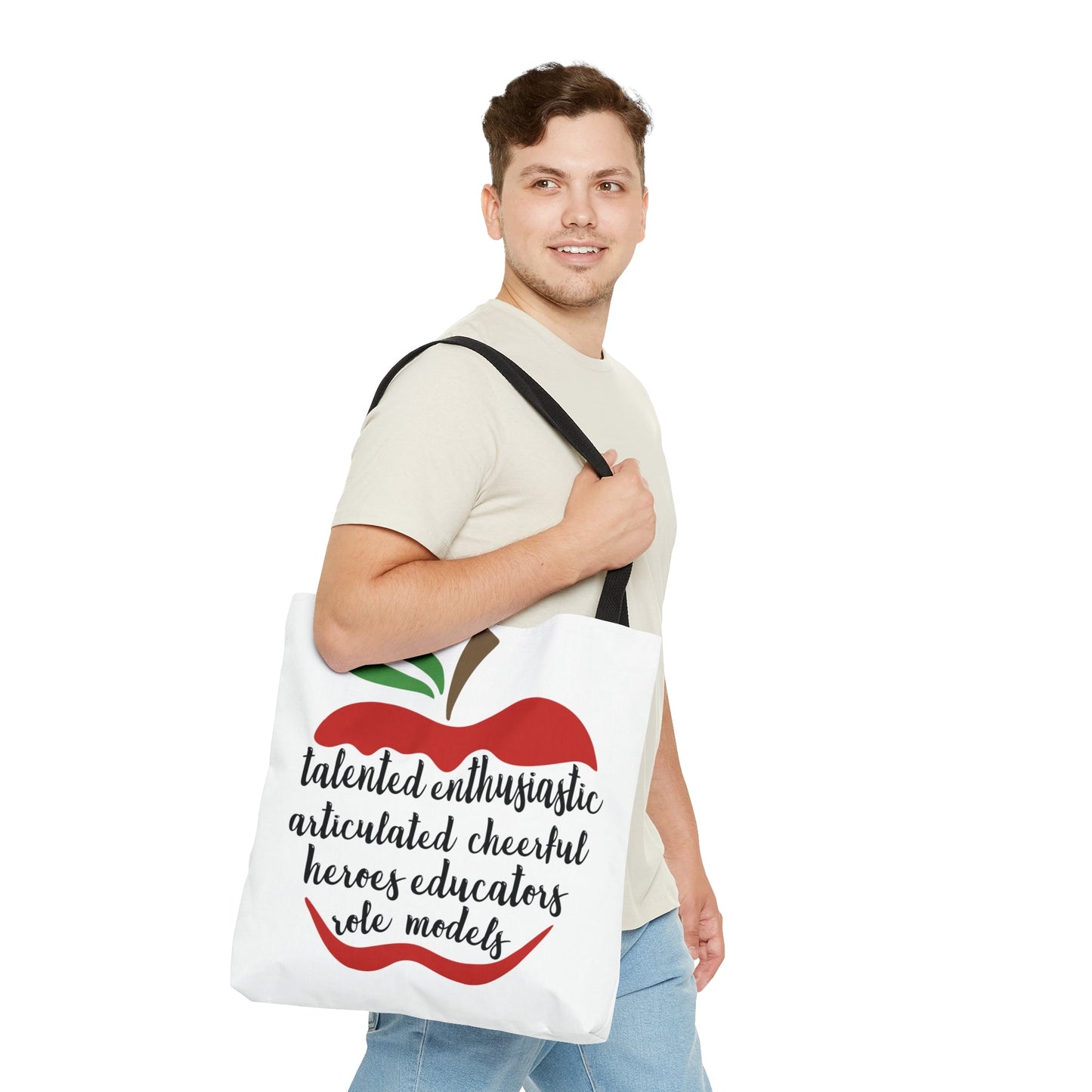 An Apple Full Of Teachers Tote Bag - jets-dreams