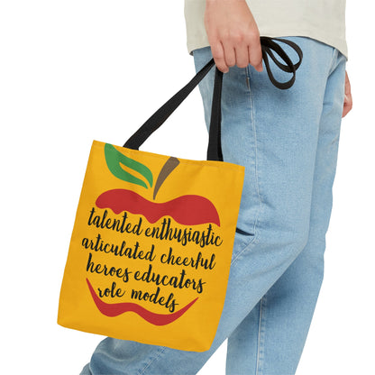 An Apple Full Of Teachers Tote Bag - jets-dreams