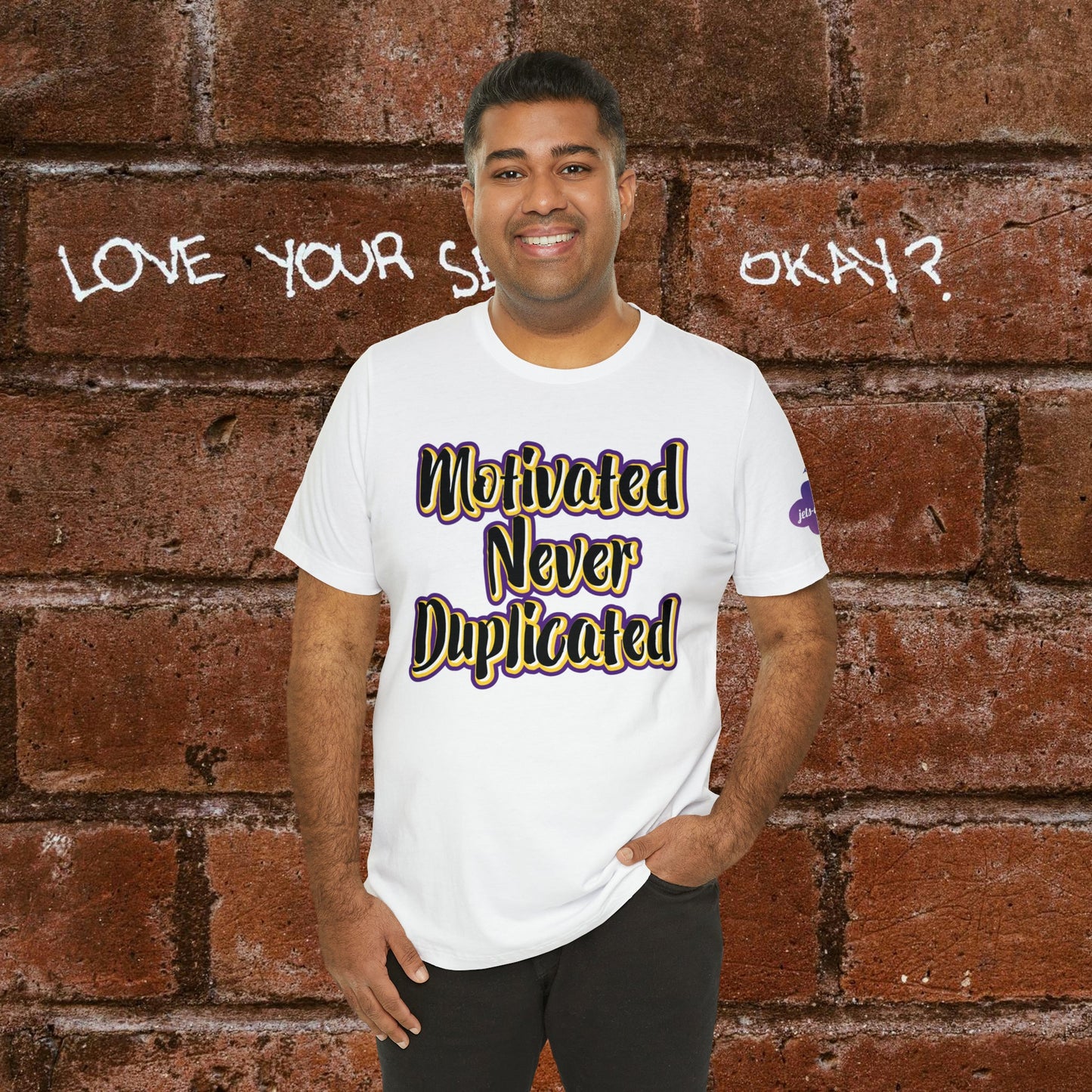 Motivated Never Duplicate Jersey Short Sleeve Tee - jets-dreams