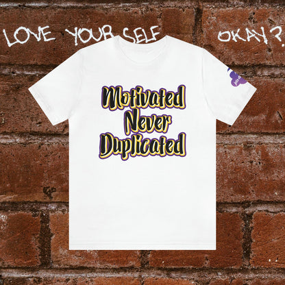 Motivated Never Duplicate Jersey Short Sleeve Tee - jets-dreams