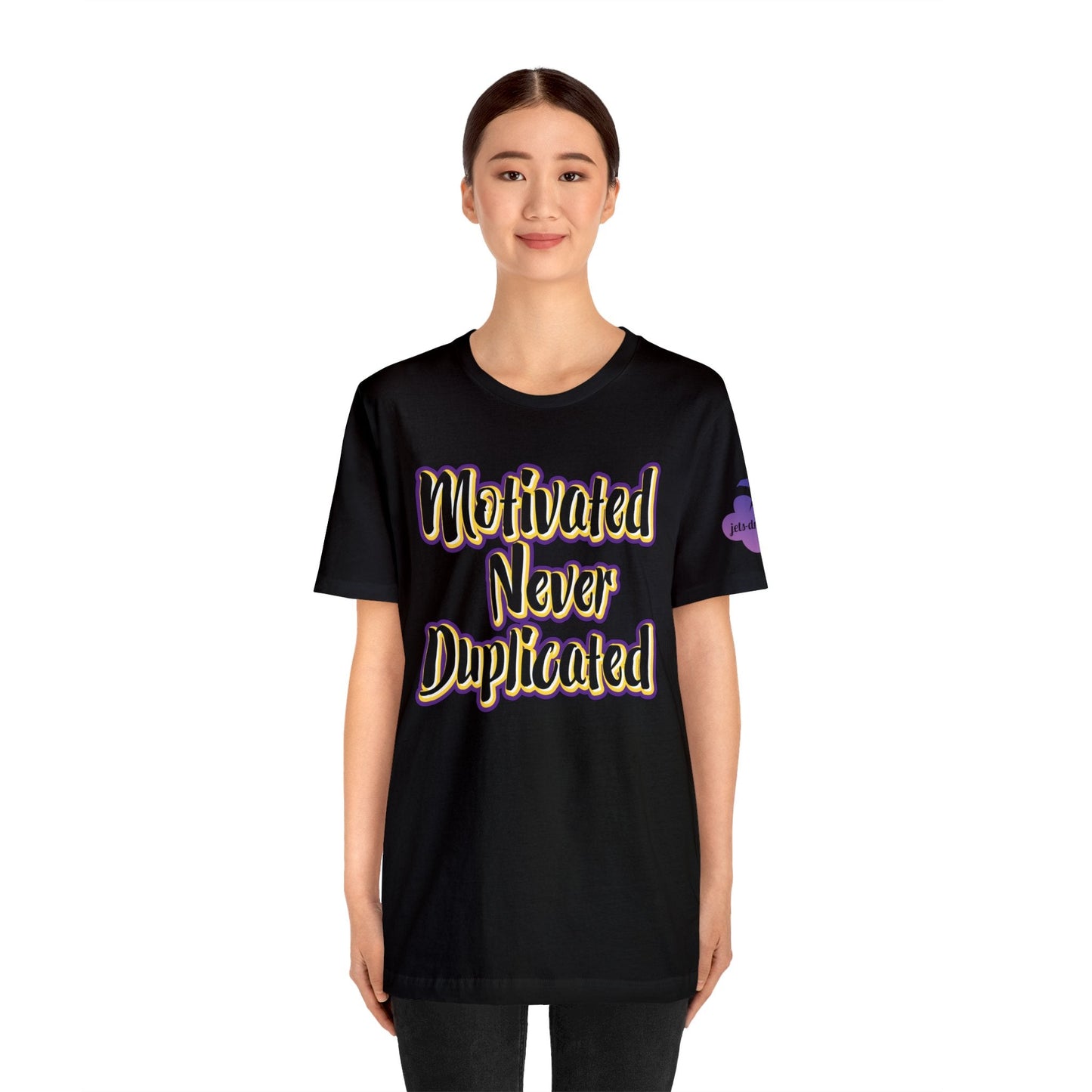 Motivated Never Duplicate Jersey Short Sleeve Tee - jets-dreams