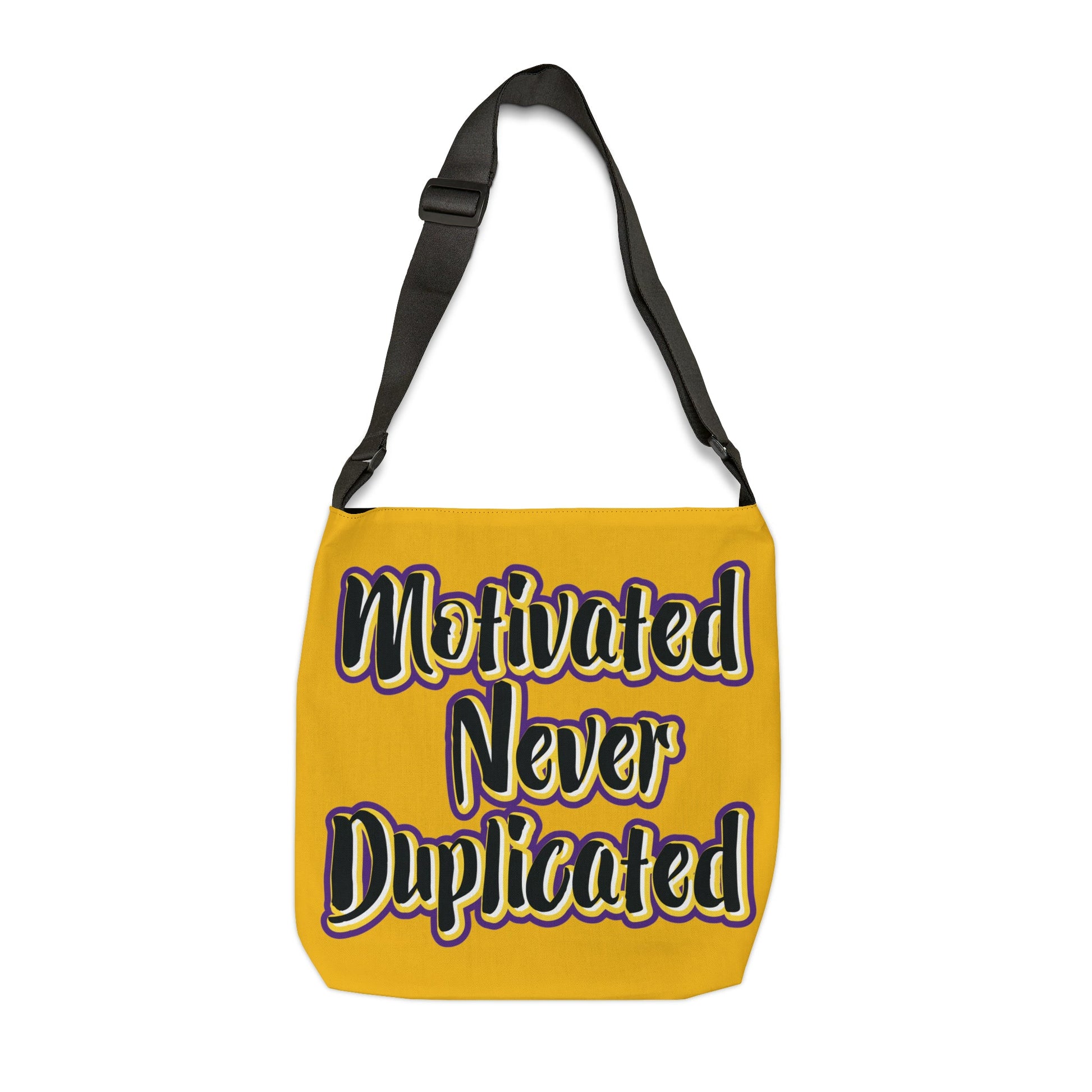 Motivated Never Duplicated Adjustable Tote Bag - jets-dreams