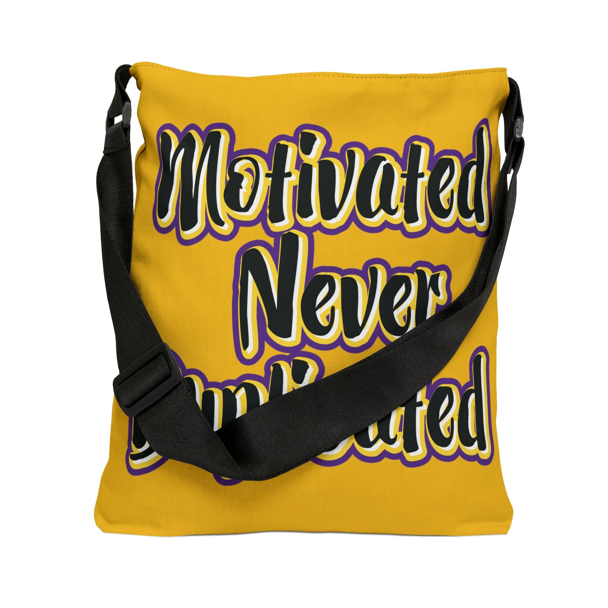 Motivated Never Duplicated Adjustable Tote Bag - jets-dreams