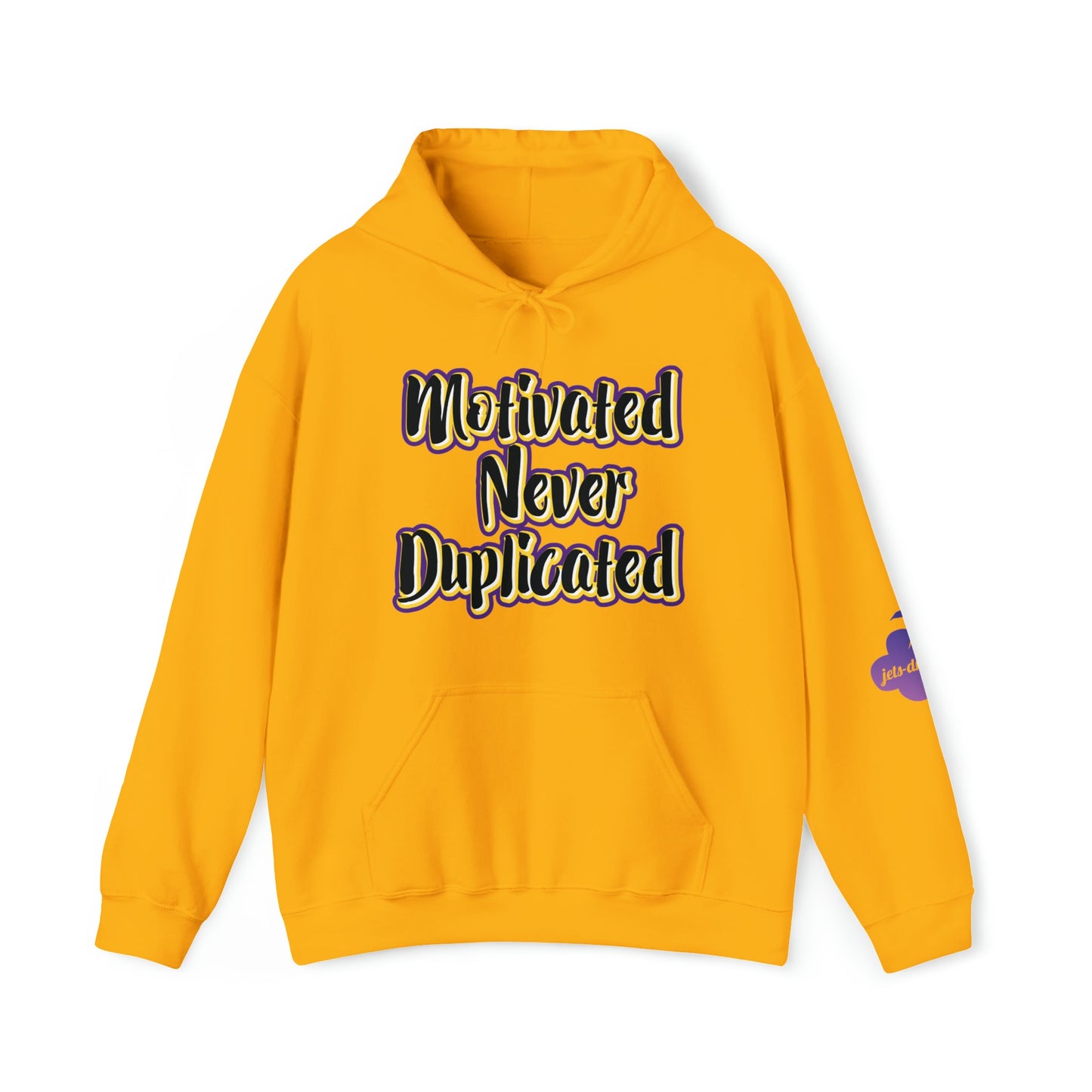 Motivated Never Duplicated Hooded Sweatshirt - jets-dreams