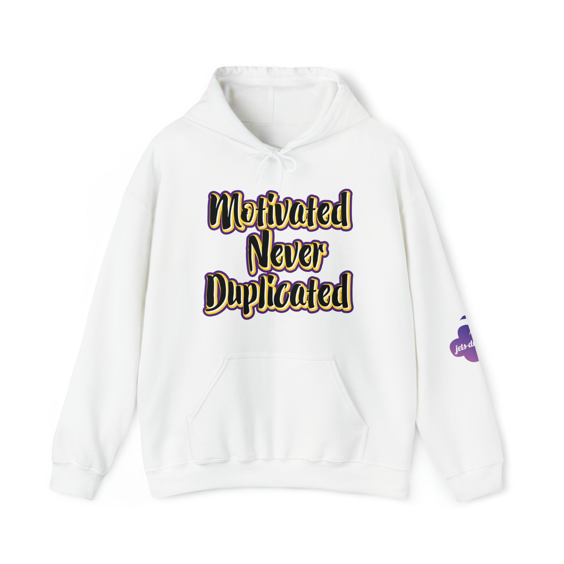 Motivated Never Duplicated Hooded Sweatshirt - jets-dreams