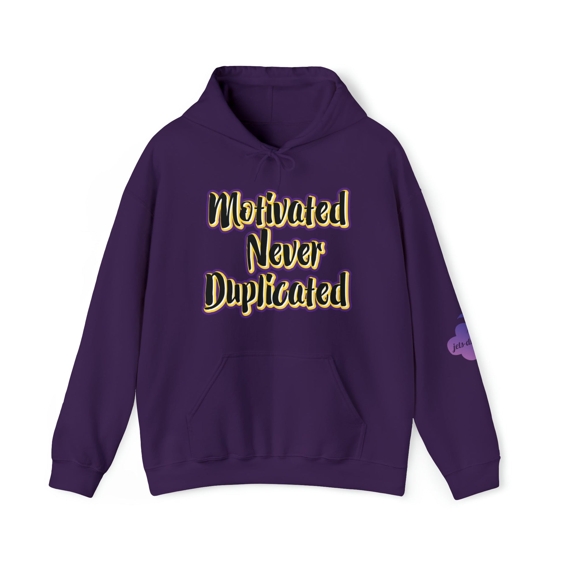 Motivated Never Duplicated Hooded Sweatshirt - jets-dreams