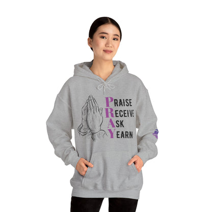 P.R.A.Y. Hooded Sweatshirt - jets-dreams