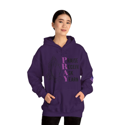 P.R.A.Y. Hooded Sweatshirt - jets-dreams